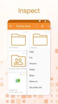 Triofox Drive android App screenshot 4