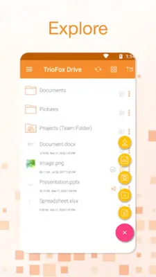 Triofox Drive android App screenshot 5